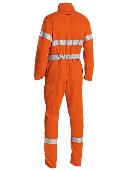 Bisley TenCate Tecasafe® Plus 580 Taped Hi Vis Lightweight FR Coverall BC8185T
