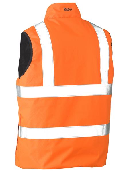 Bisley Taped Hi Vis Reversible Puffer Vest BV0330HT