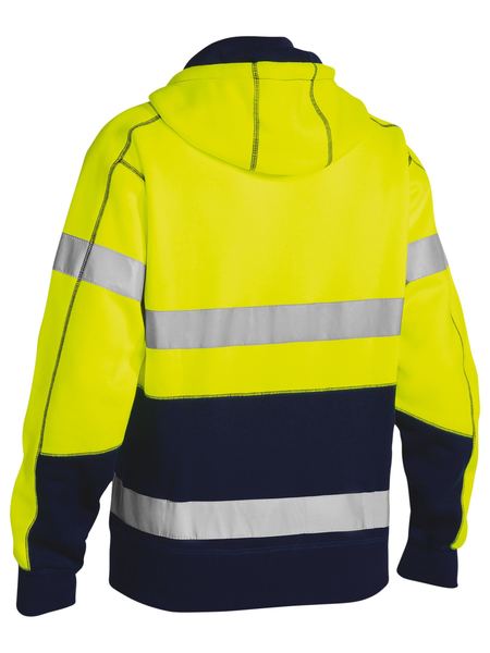 Bisley Taped Hi Vis Fleece Hoodie BK6819T