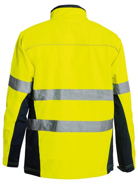 Bisley Taped Hi Vis Soft Shell Jacket BJ6059T