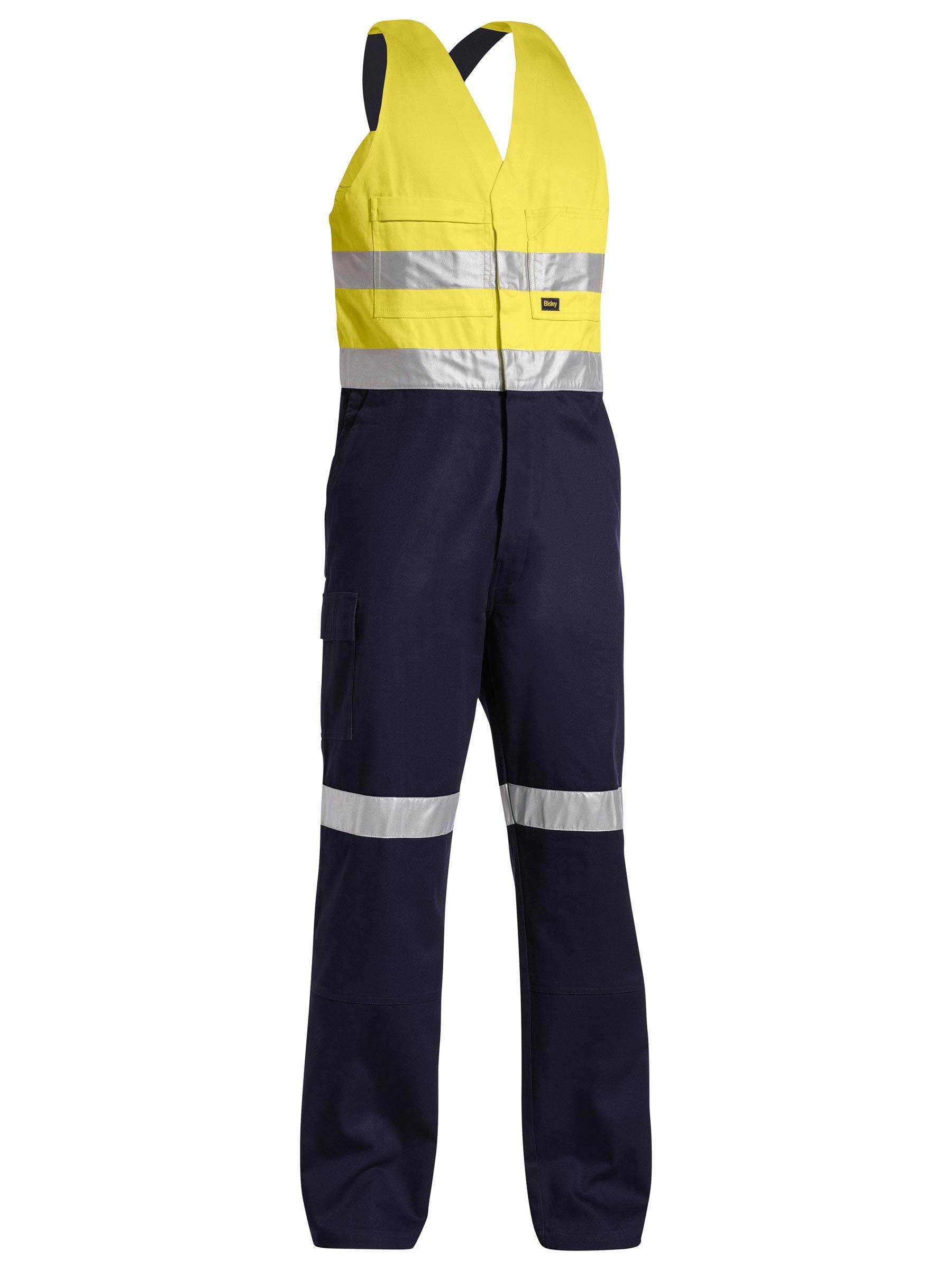 Bisley Taped Hi Vis Action Back Overall BAB0359T