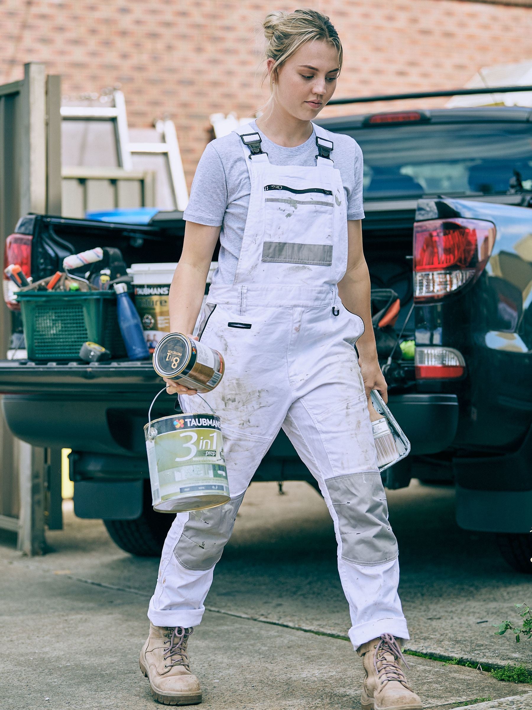 Bisley Painters Contrast Bib & Brace Overall BAB0422