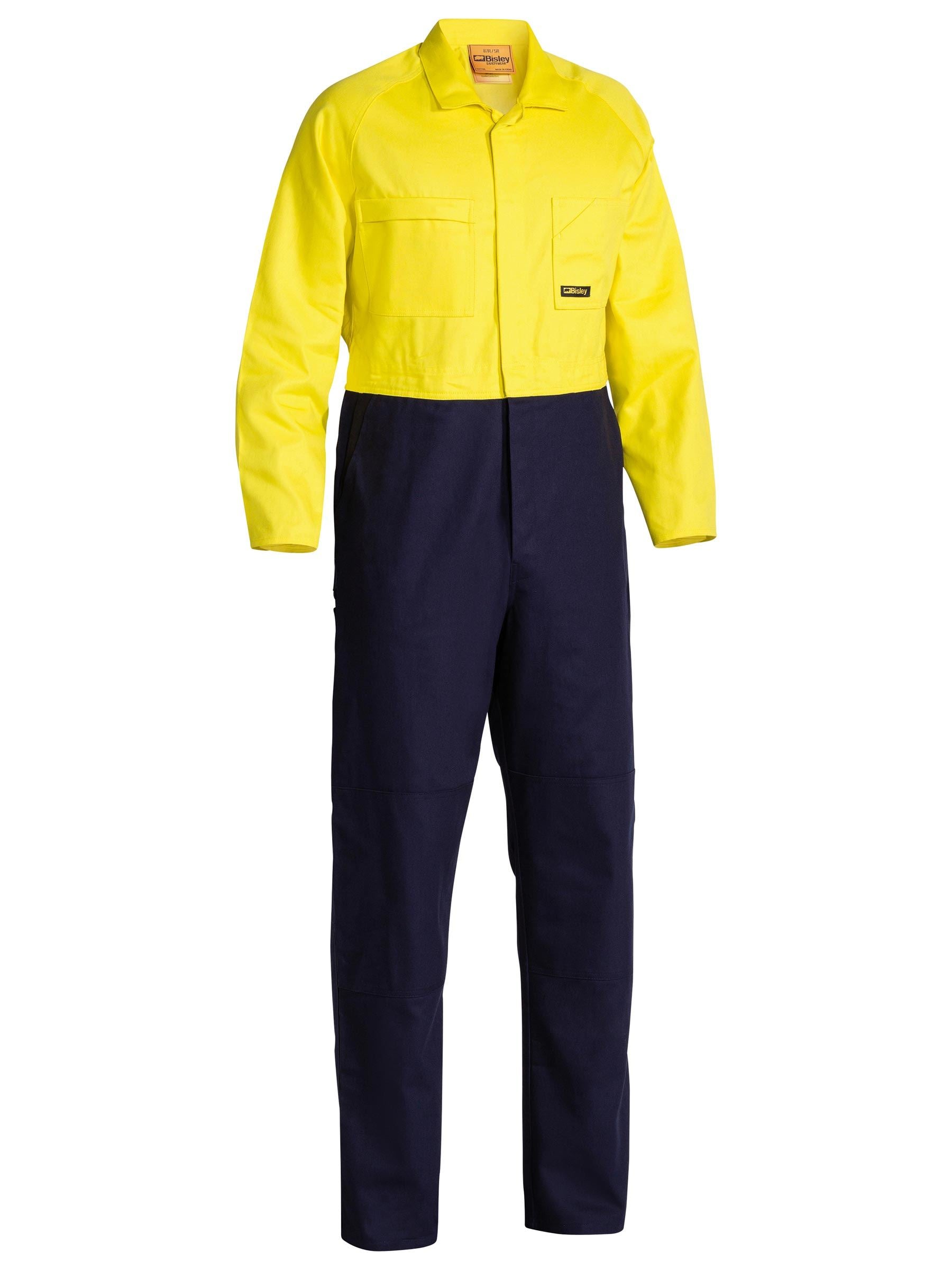 Bisley Hi Vis Drill Coverall BC6357