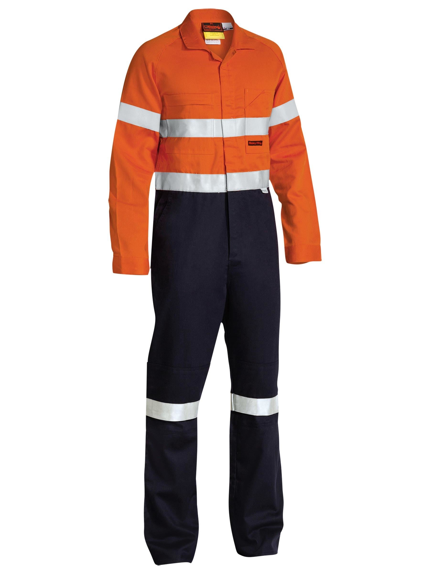 Indura® Ultra Soft® Fire Retardant Coverall 3M FR Reflective Tape BC8001