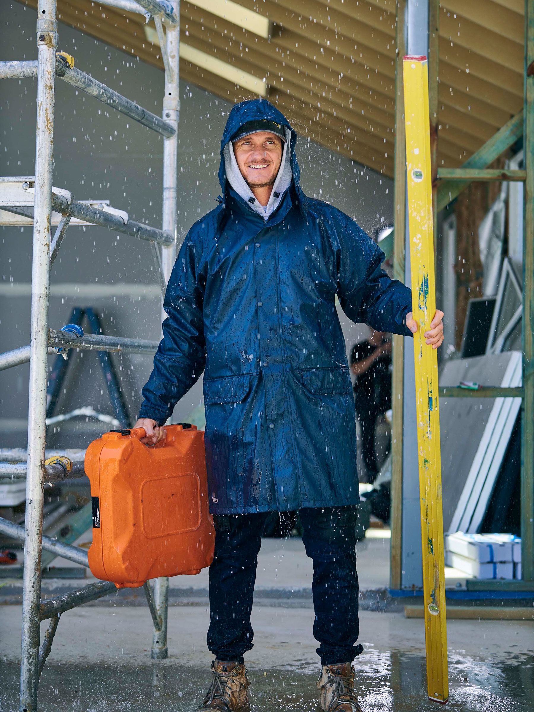Bisley Stretch PU Rain Coat BJ6835