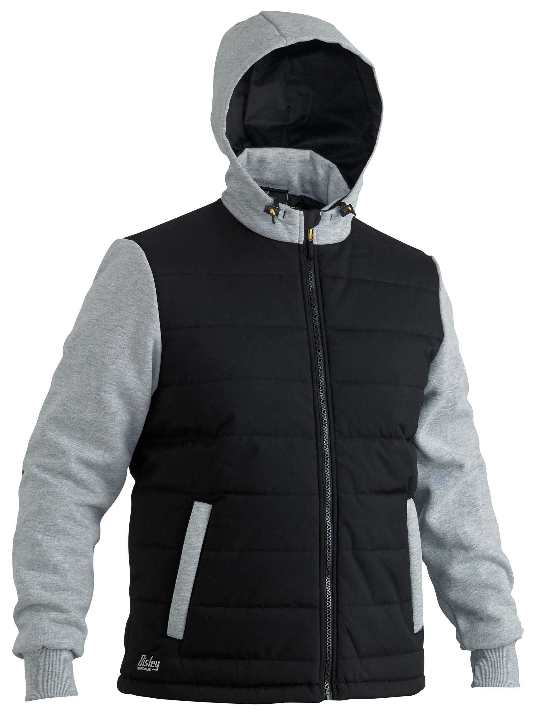 Bisley Flx & Move™ Contrast Puffer Fleece Hooded Jacket BJ6944