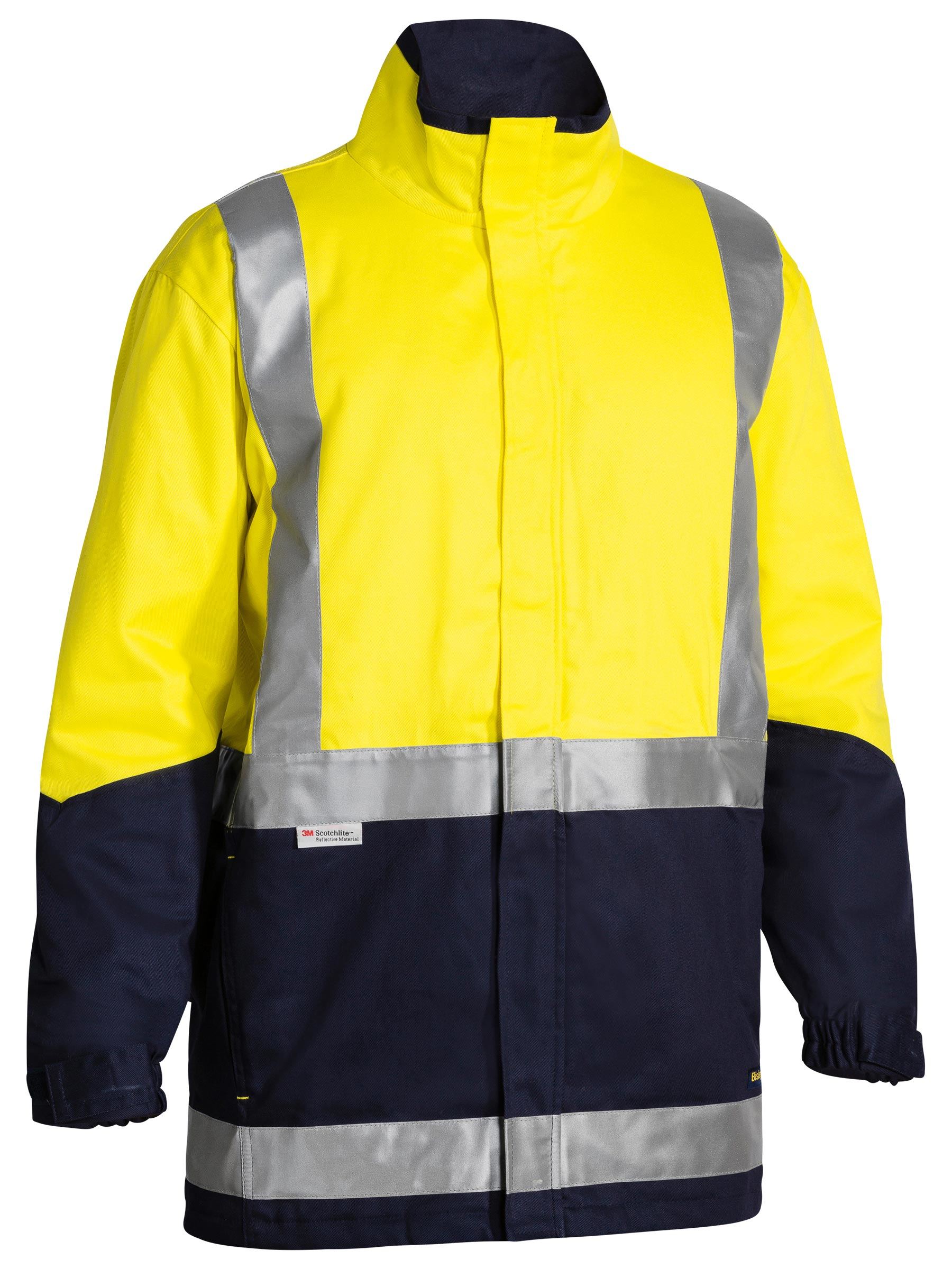Bisley Taped Hi Vis 3 in 1 Drill Jacket BJ6970T