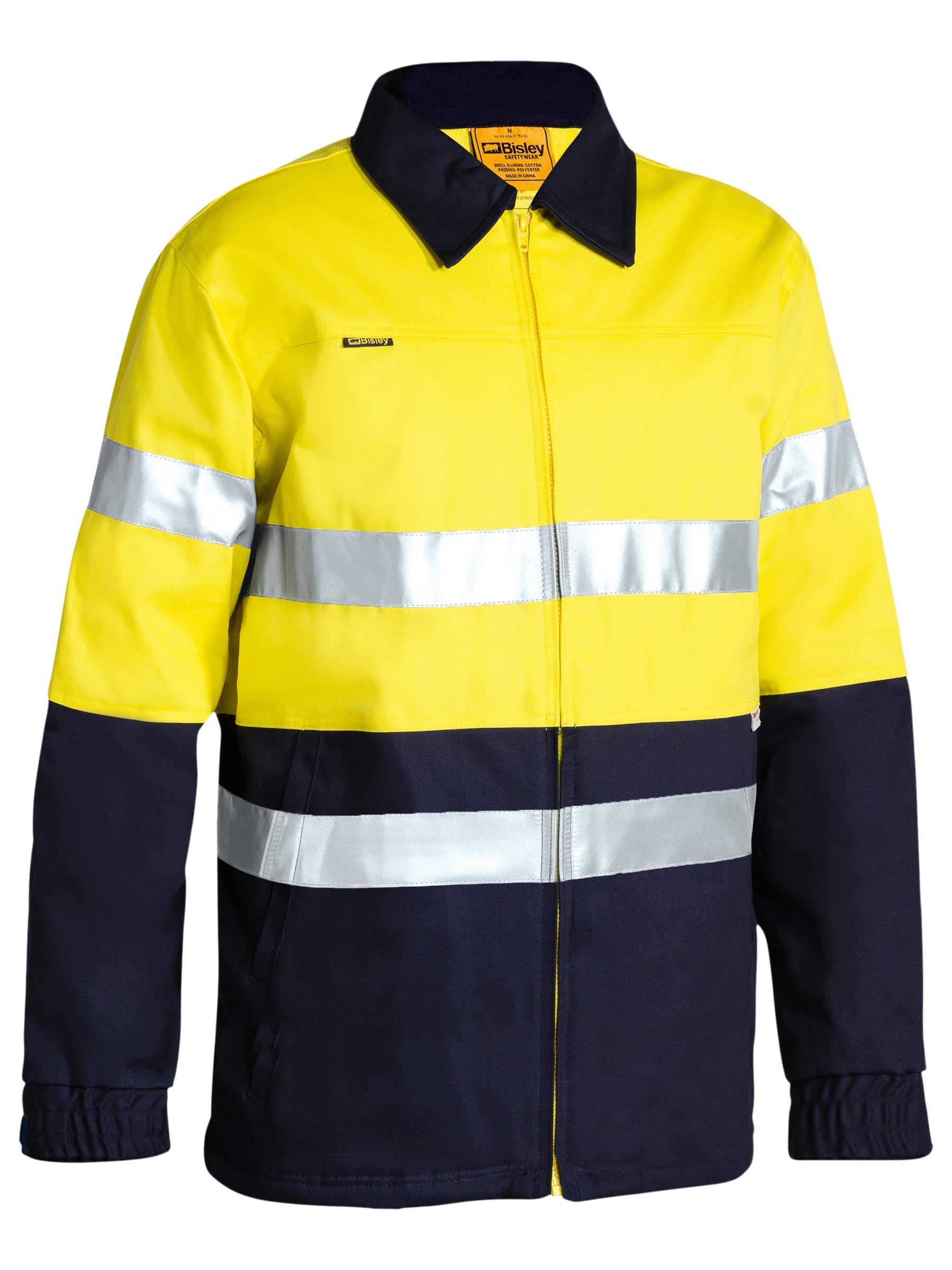 Bisley Taped Hi Vis Drill Jacket BK6710T