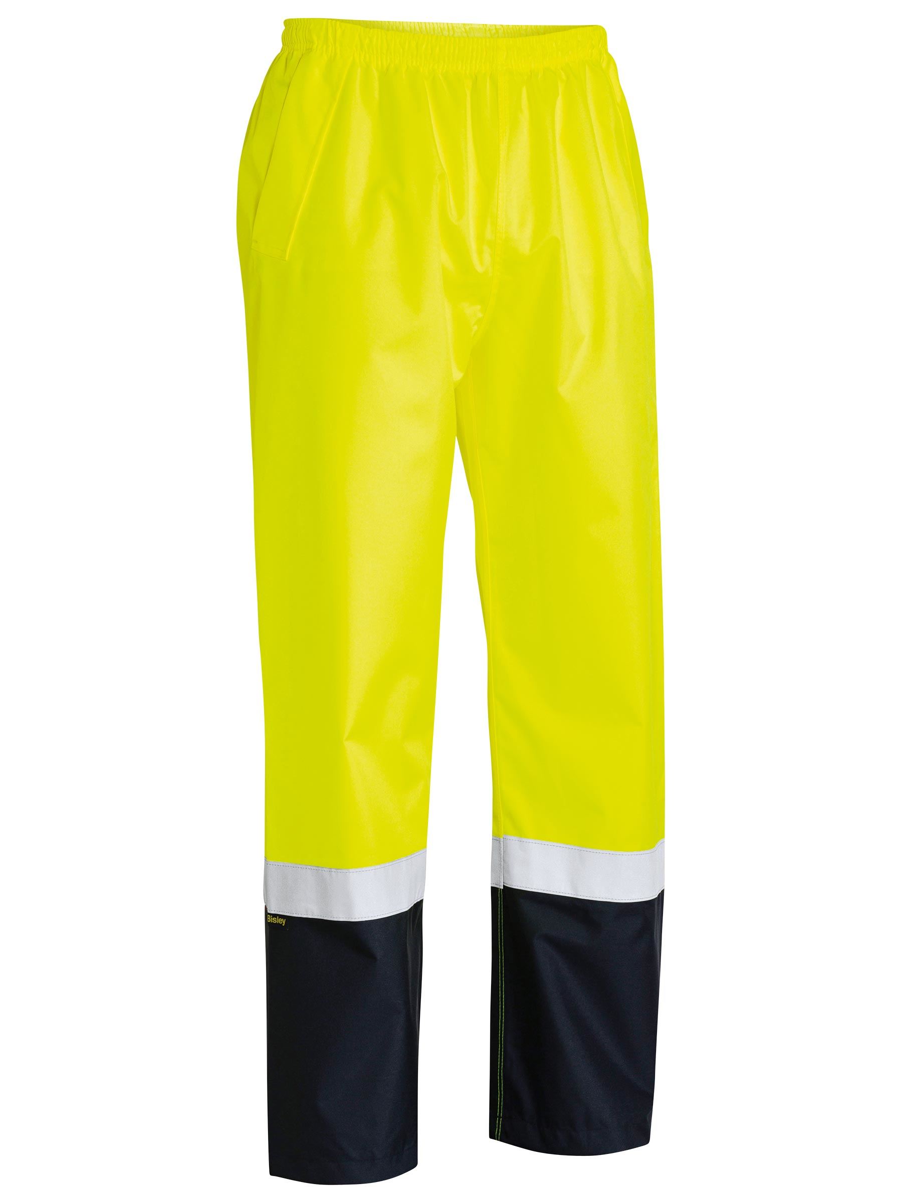 Bisley Taped Hi Vis Rain Shell Pants BP6965T