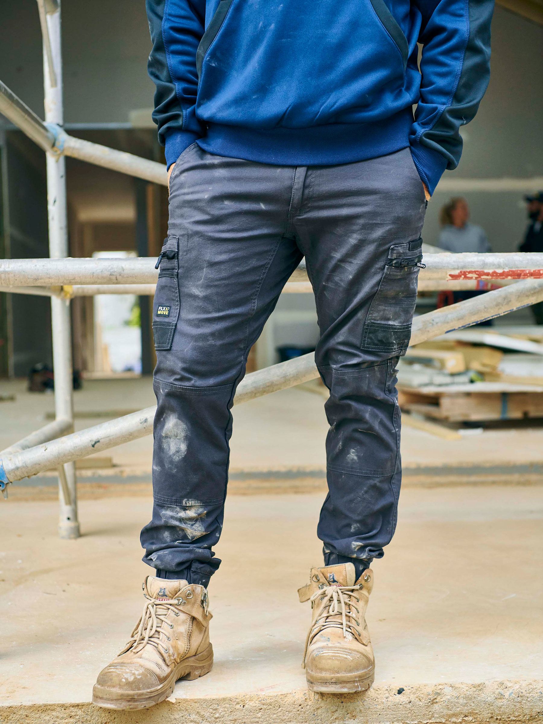 Bisley Flx and Move™ Stretch Cargo Cuffed Pants BPC6334