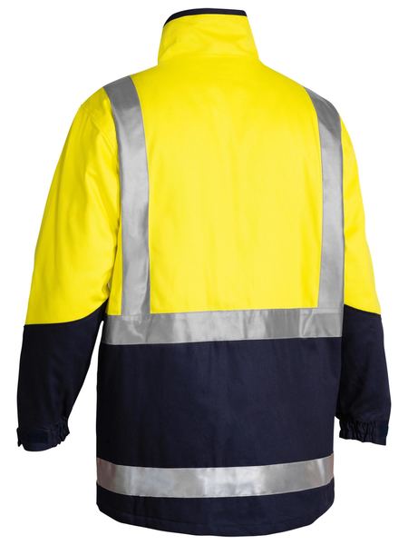 Bisley Taped Hi Vis 3 in 1 Drill Jacket BJ6970T