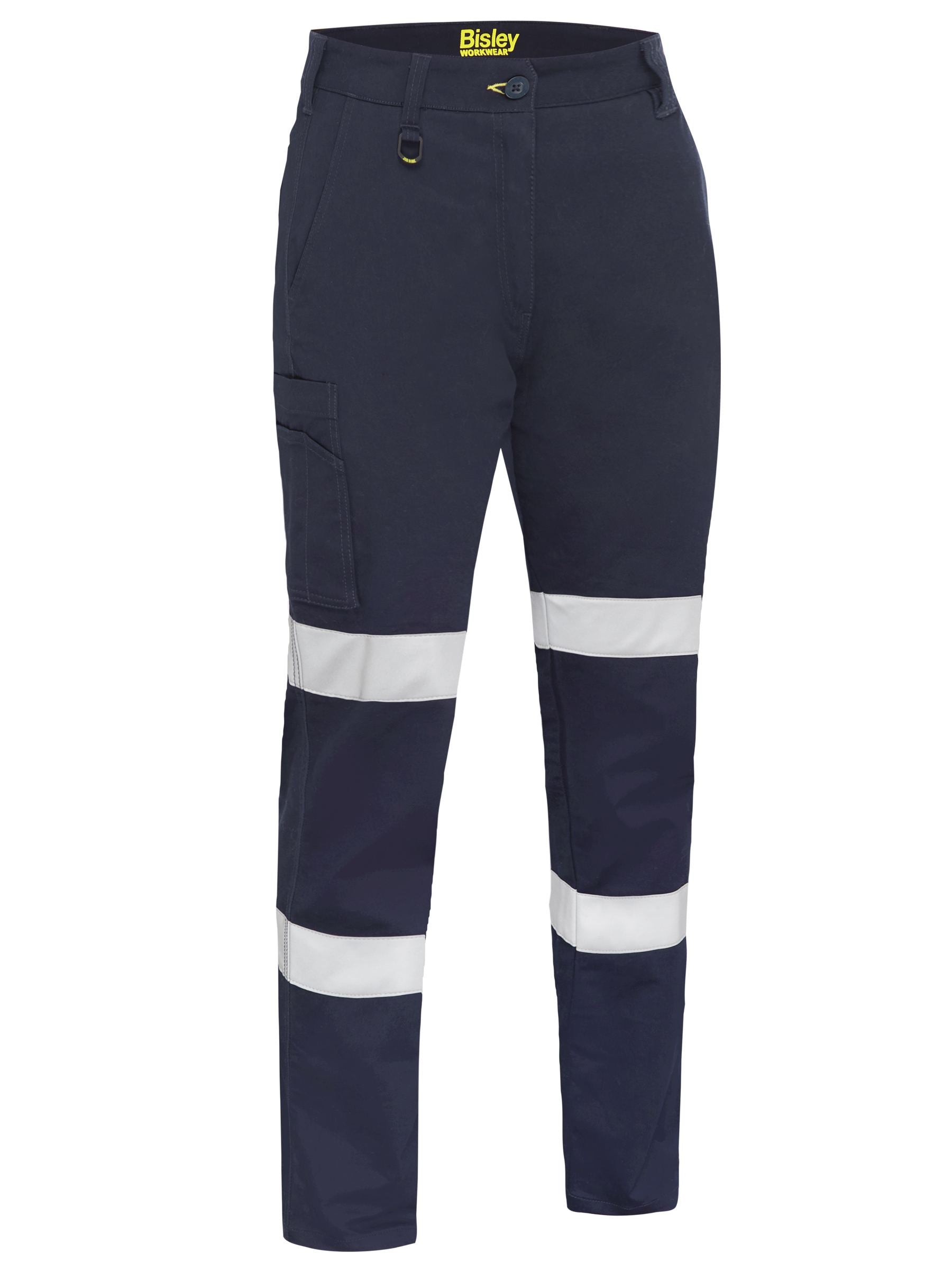 Bisley Woman's Taped Stretch Cotton Drill Cargo Pants BPLC6008T