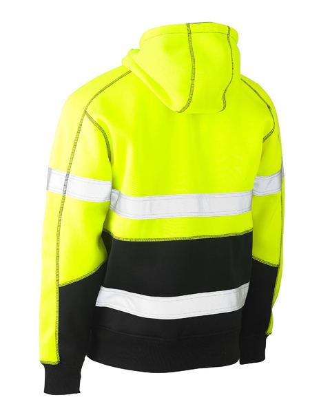 Bisley Taped Two Tone Fleece Hoodie Pullover BK6619T