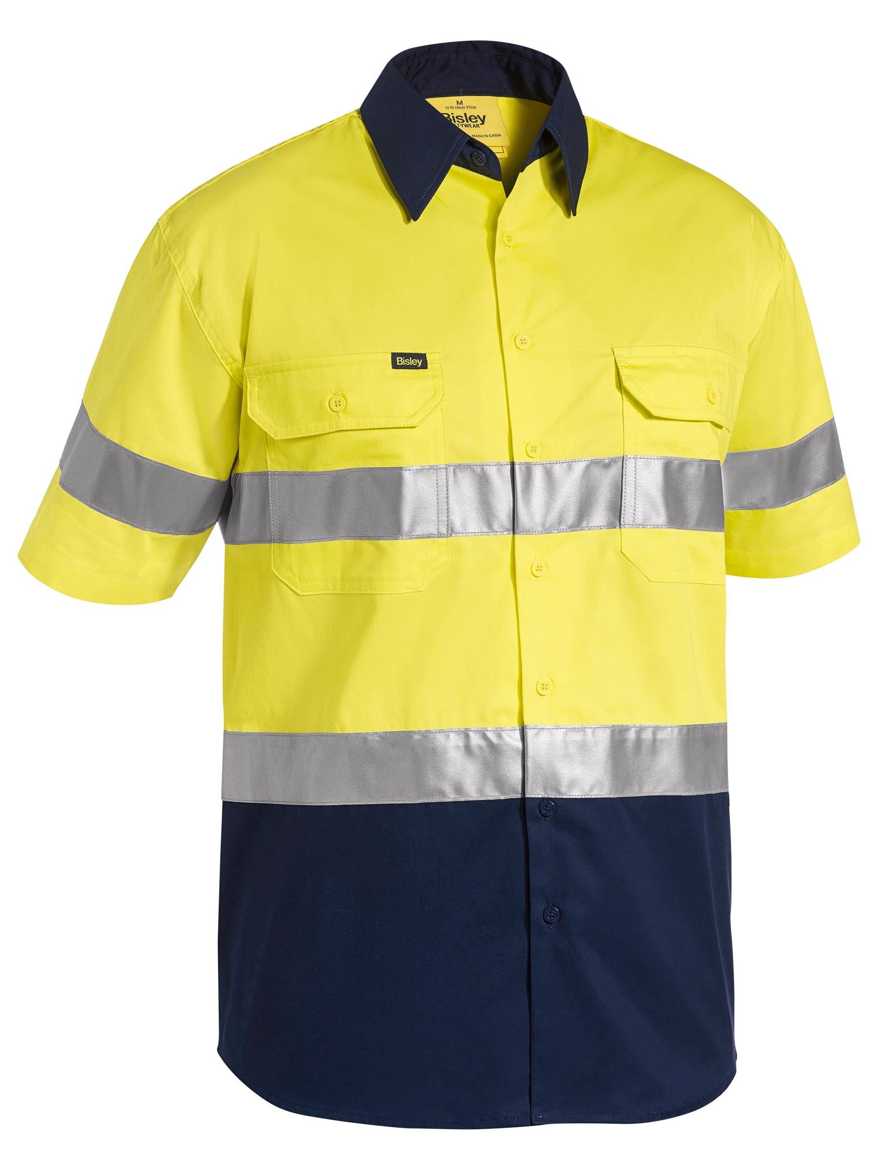 Bisley Taped Hi Vis Cool Lightweight Shirt BS1896