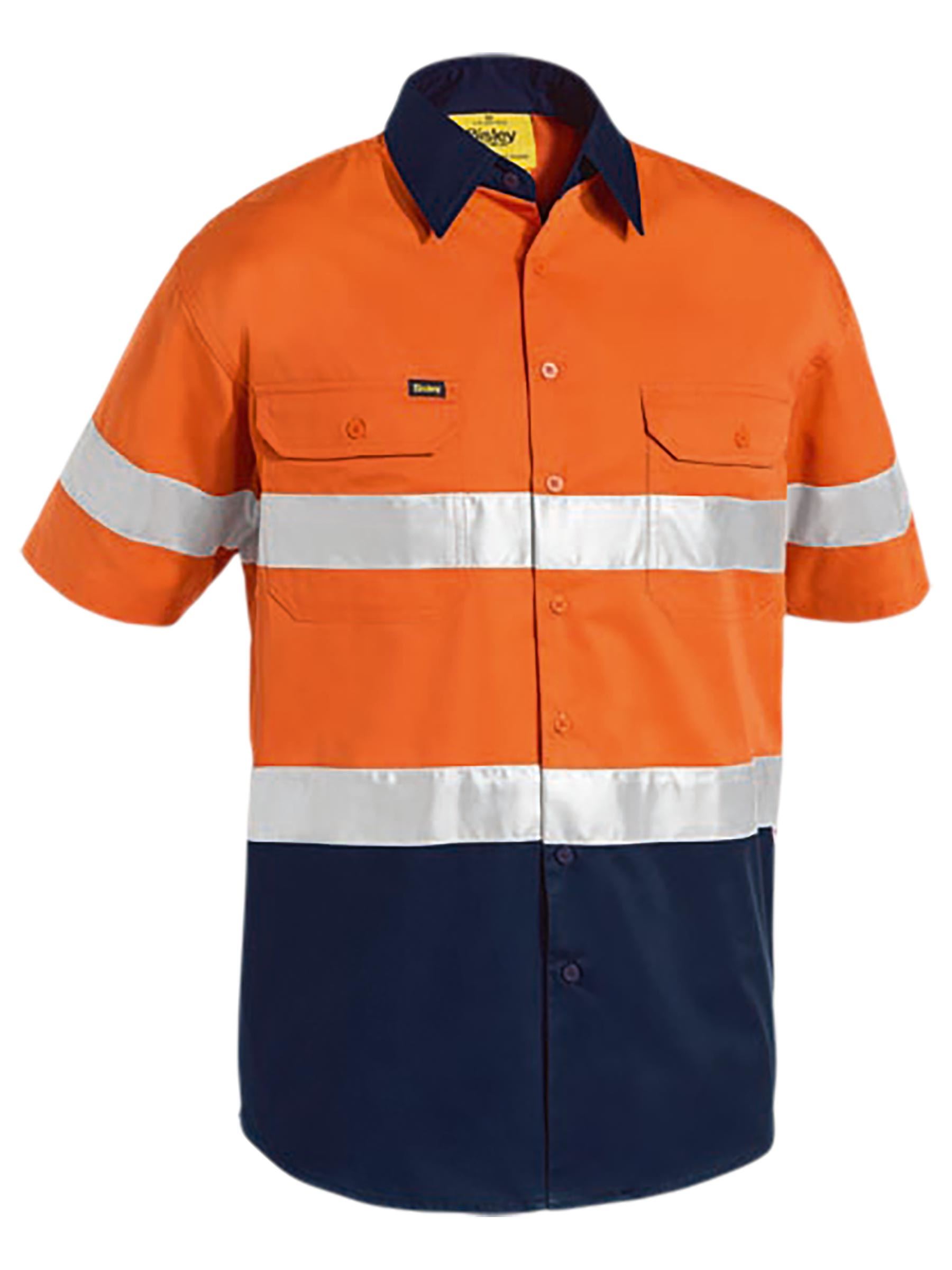 Bisley Taped Hi Vis Cool Lightweight Shirt BS1896