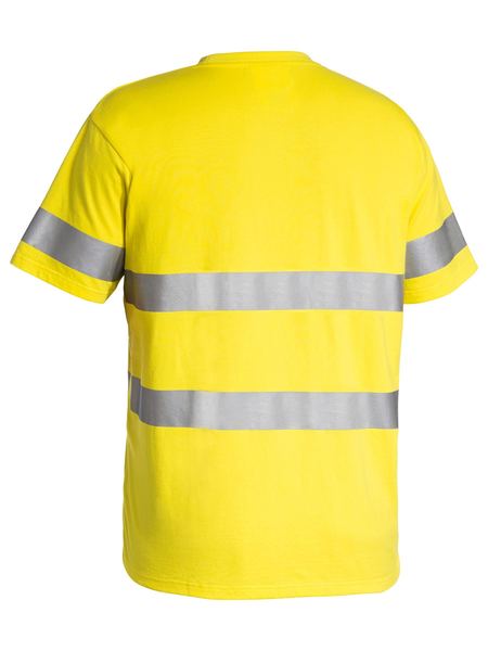 Bisley Taped Hi Vis Cotton T-Shirt BK1017T