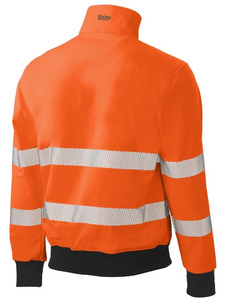 Bisley Taped Hi Vis Soft Shell Bomber Jacket BJ6979T