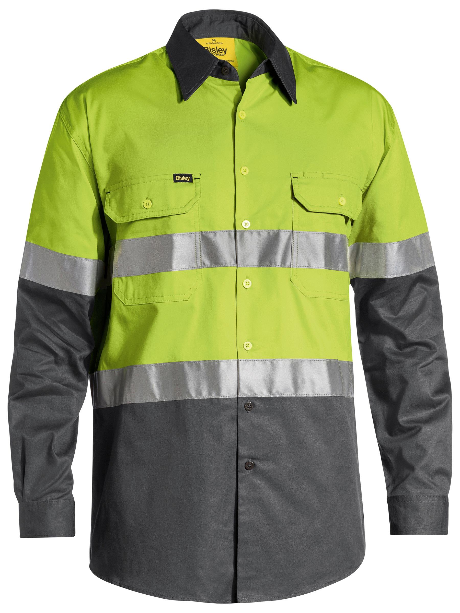 Bisley Taped Hi Vis Cool Lightweight Shirt BS6696T