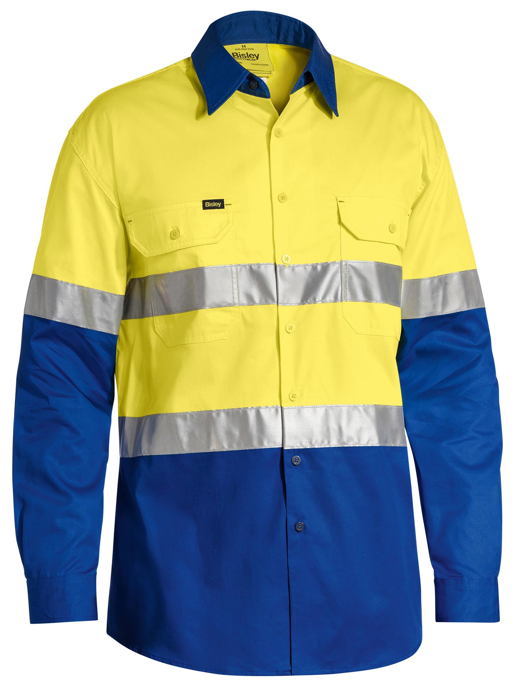 Bisley Taped Hi Vis Cool Lightweight Shirt BS6696T