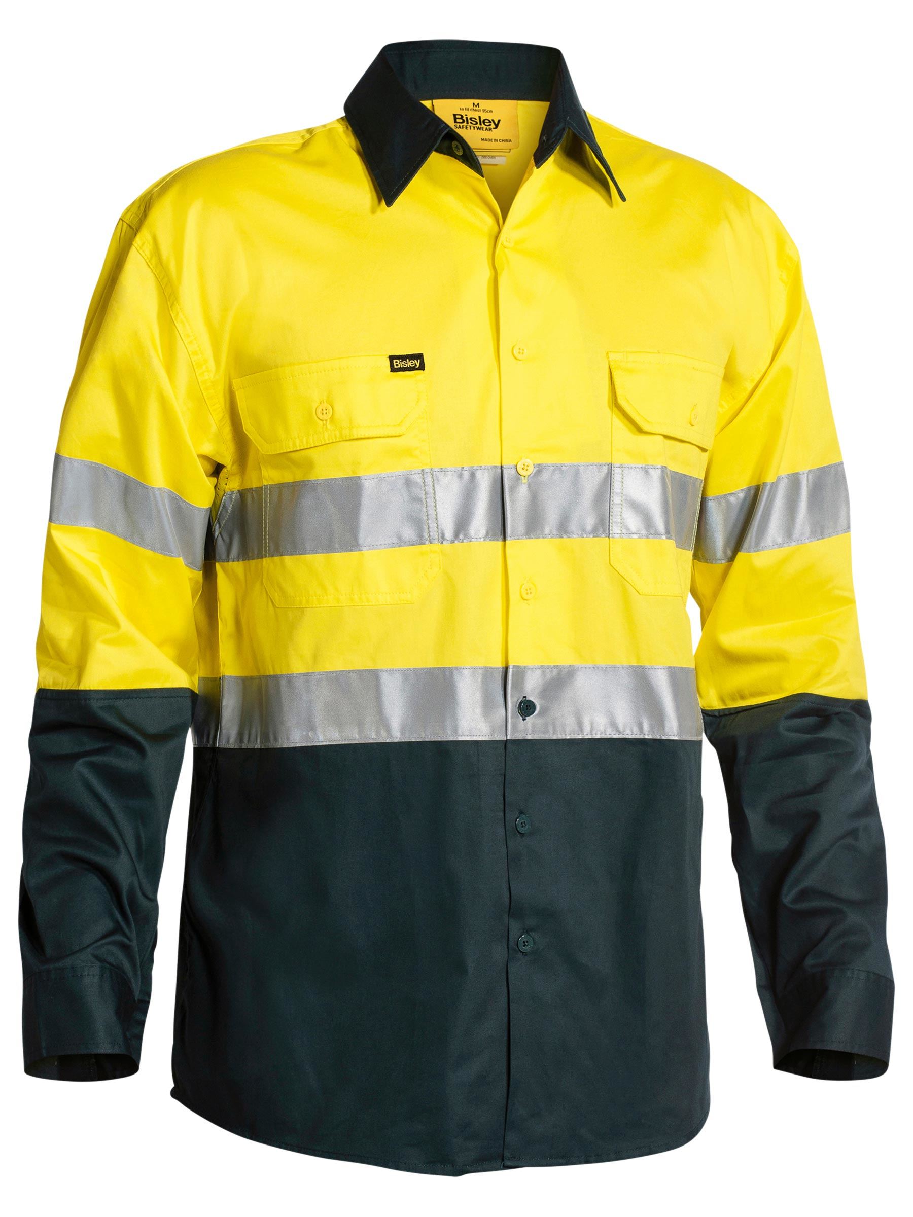 Bisley Taped Hi Vis Cool Lightweight Shirt BS6896