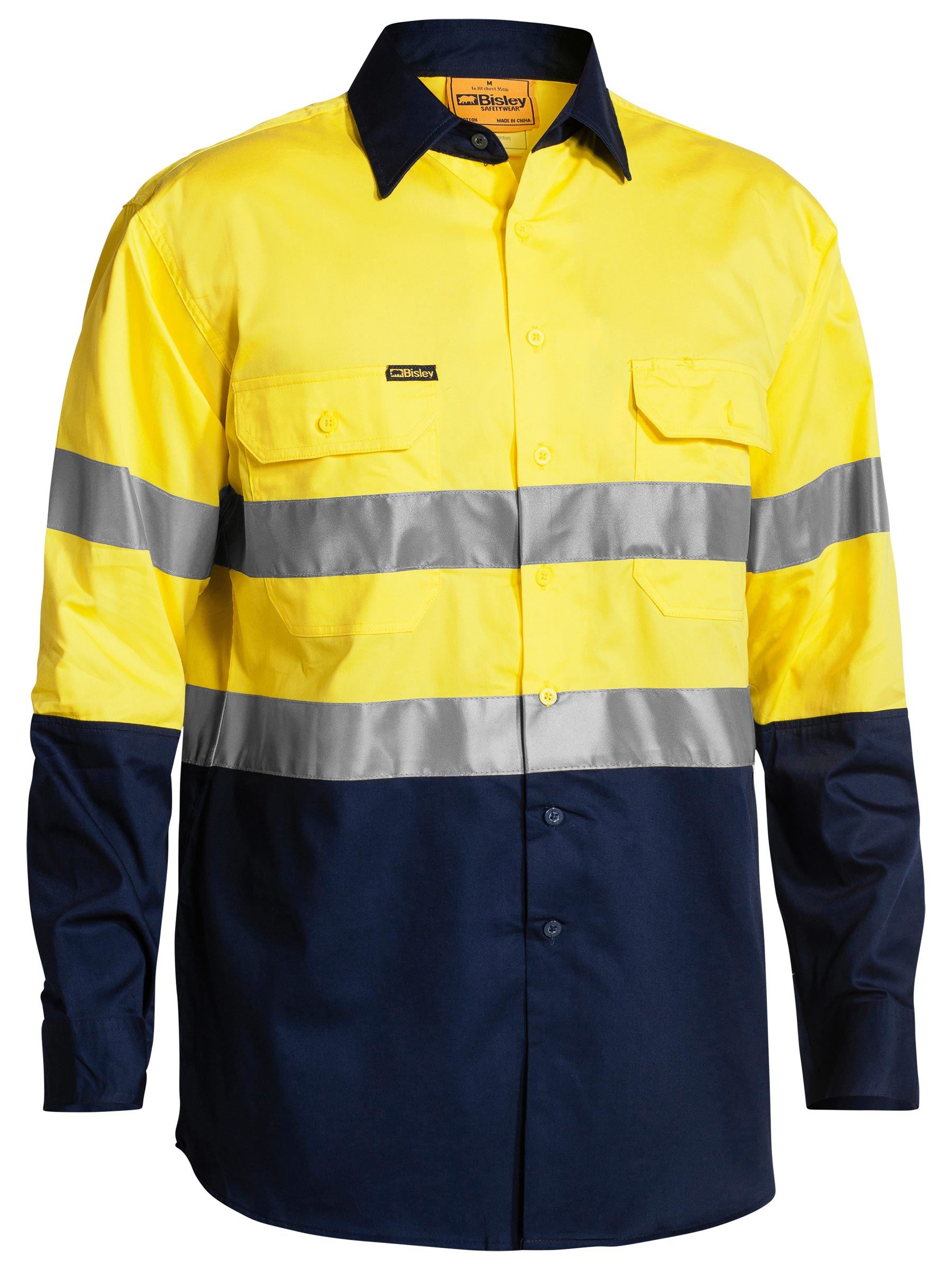 Bisley Taped Hi Vis Cool Lightweight Shirt BS6896