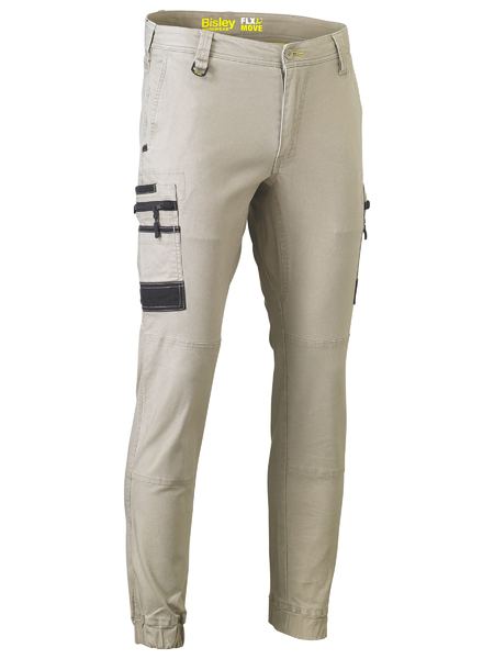 Bisley Flx and Move™ Stretch Cargo Cuffed Pants BPC6334