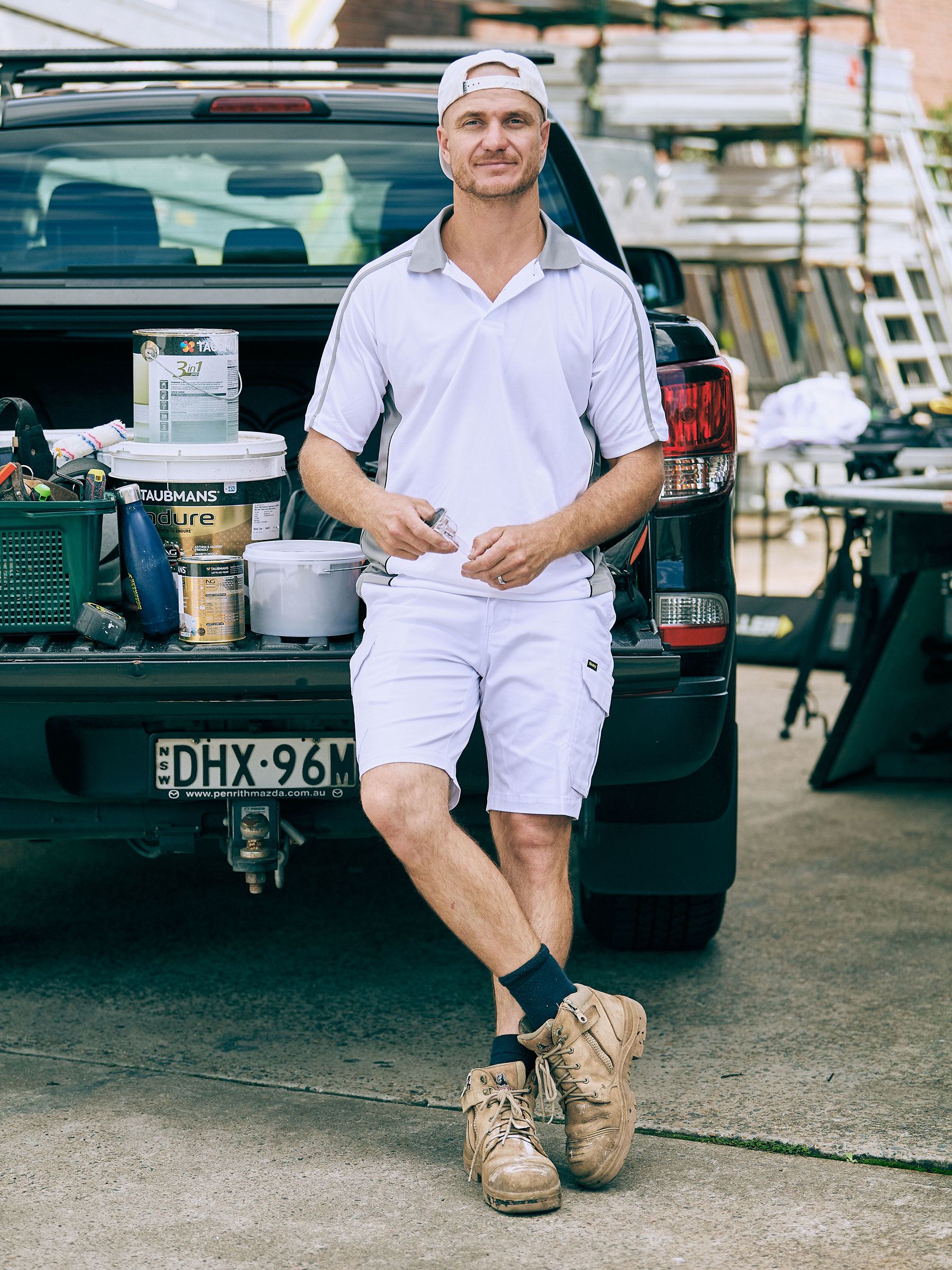Bisley Stretch Cotton Drill Cargo Short BSHC1008