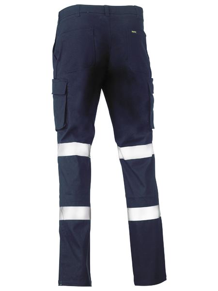 Bisley Taped Stretch Cotton Drill Cargo Pants BPC6008T