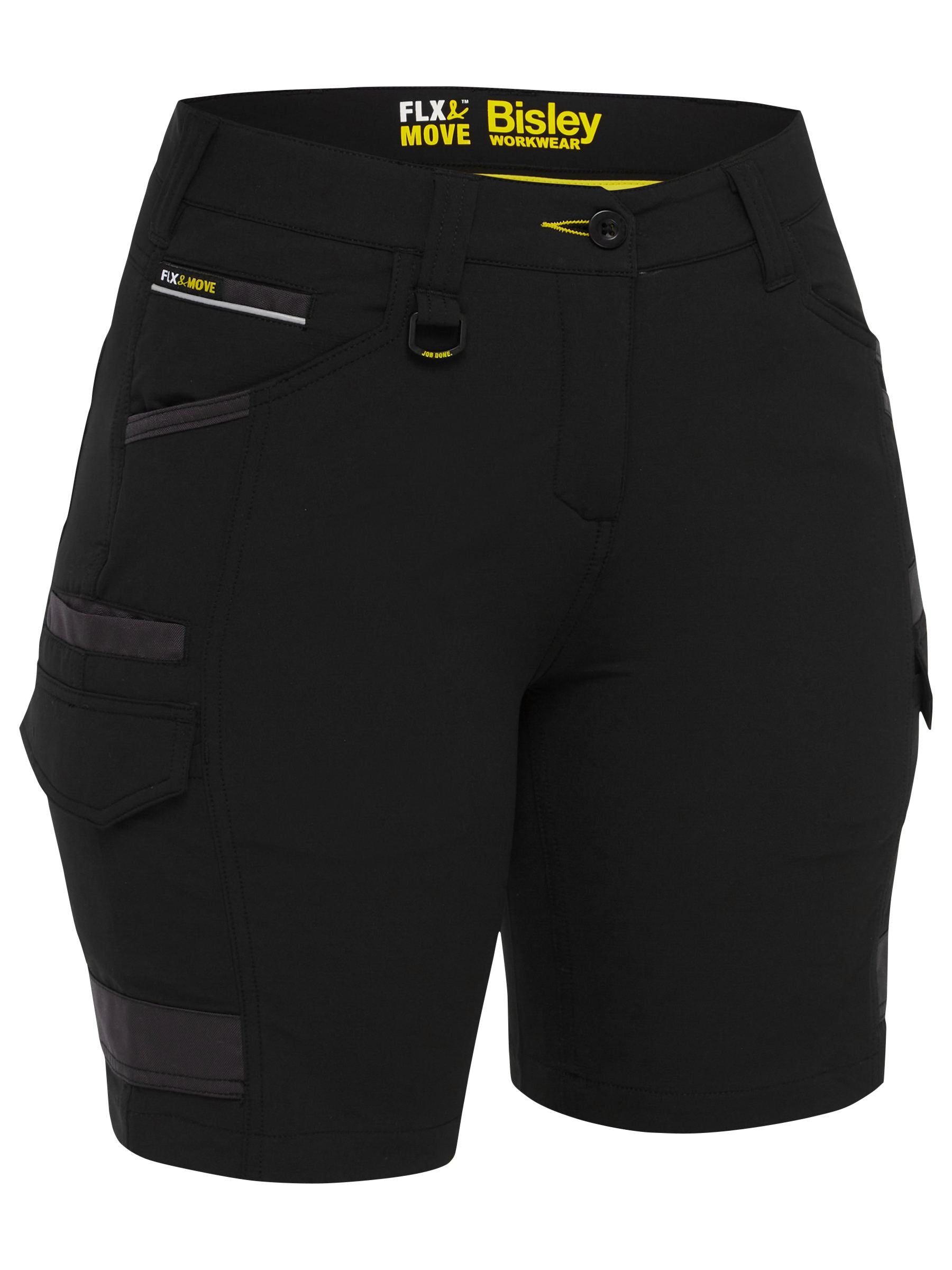 Bisley Women's Flx & Move™ 4-Way Stretch Zip Cargo Short BSHL1332