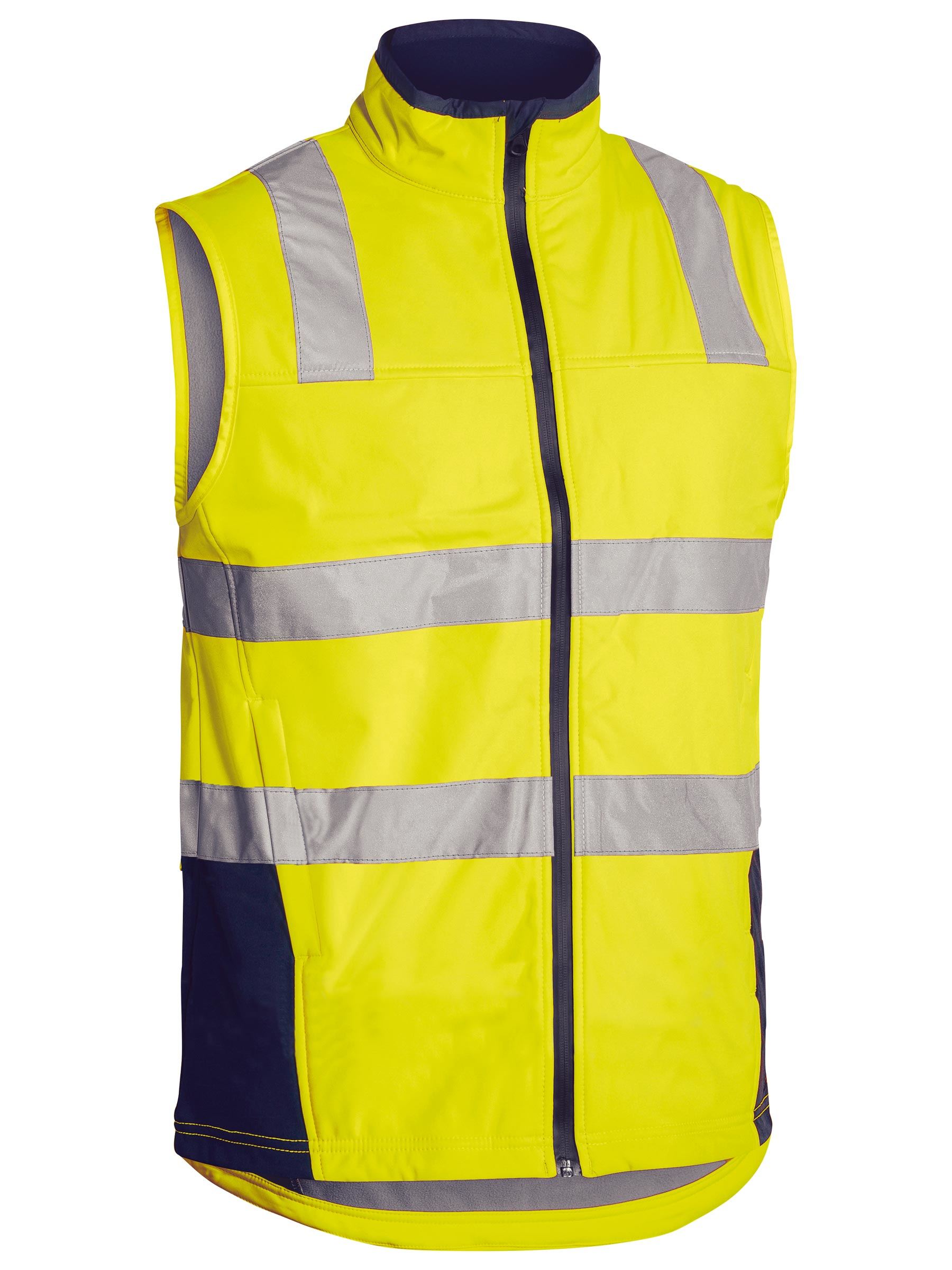 Bisley Taped Hi Vis Soft Shell Vest BV0348T