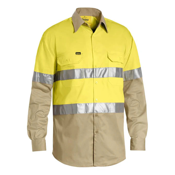 Bisley Taped Hi Vis Cool Lightweight Shirt BS6696T