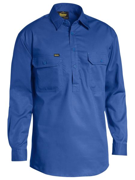 Bisley Closed Front Cool Lightweight Drill Shirt BSC6820
