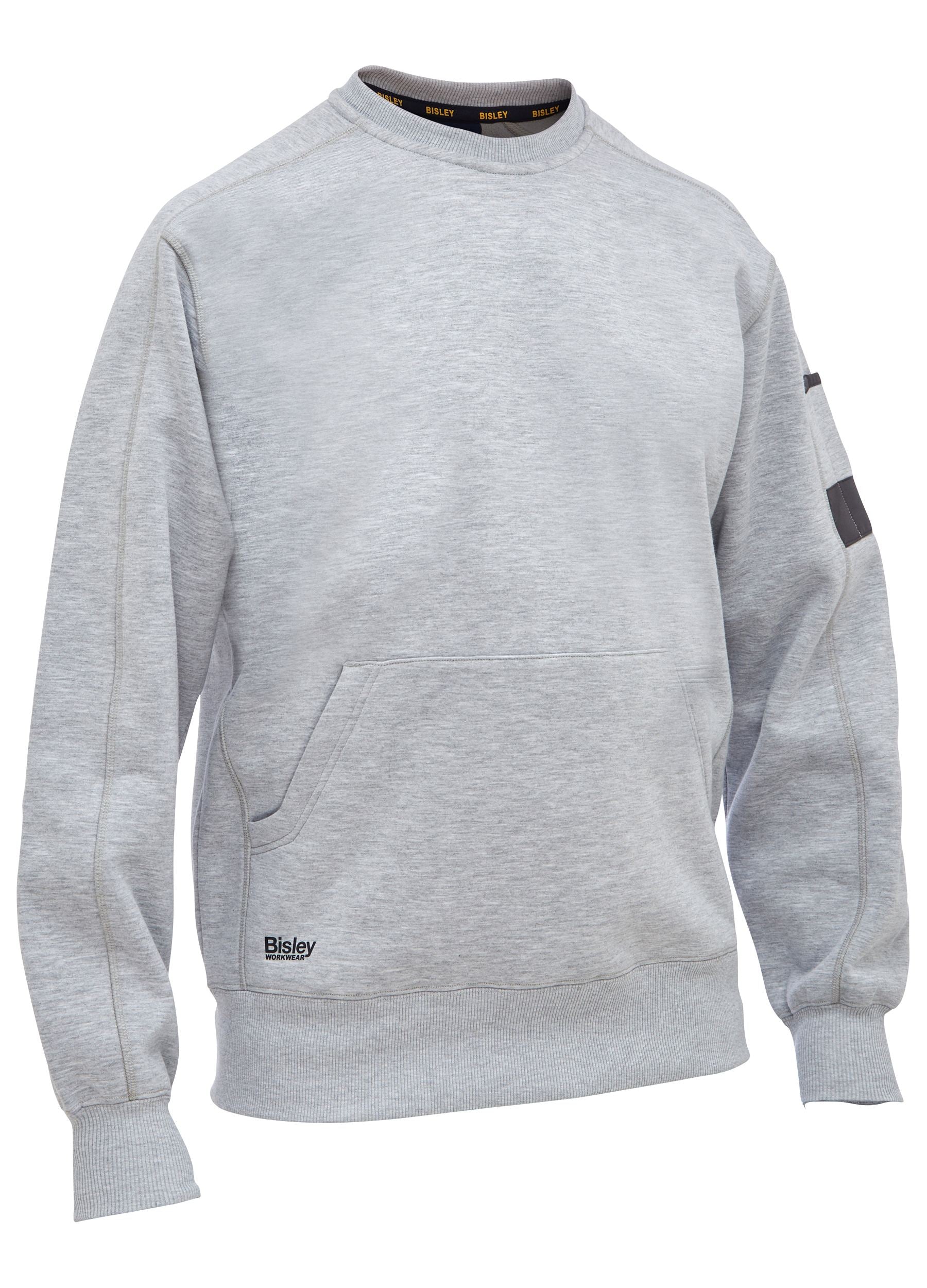 Bisley Work Fleece Crew Neck Jumper BK6723
