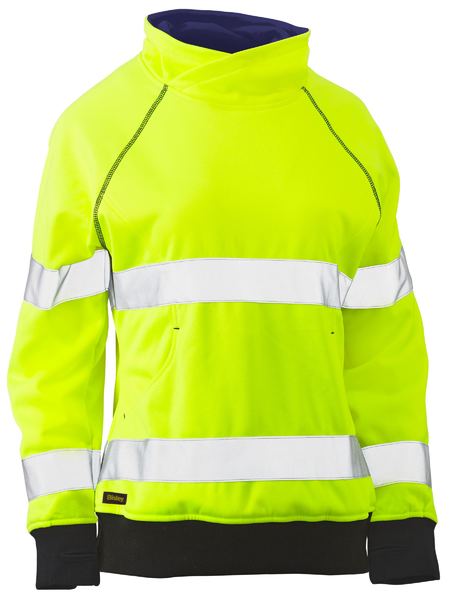 Bisley Women's Taped Hi Vis Fleece Jumper BKL6818T