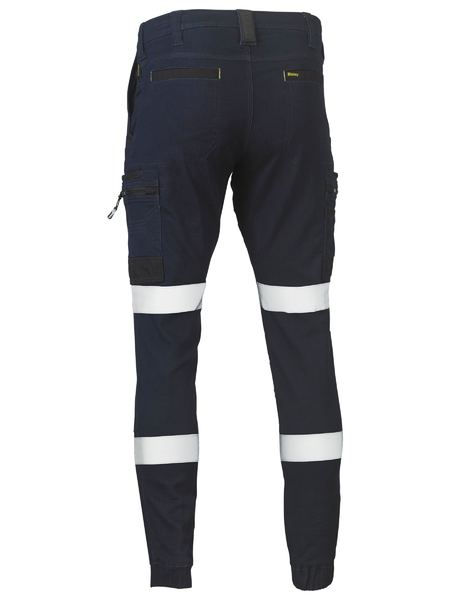 Bisley Flx & Move™ Taped Stretch Denim Cargo Cuffed Pants BPC6335T