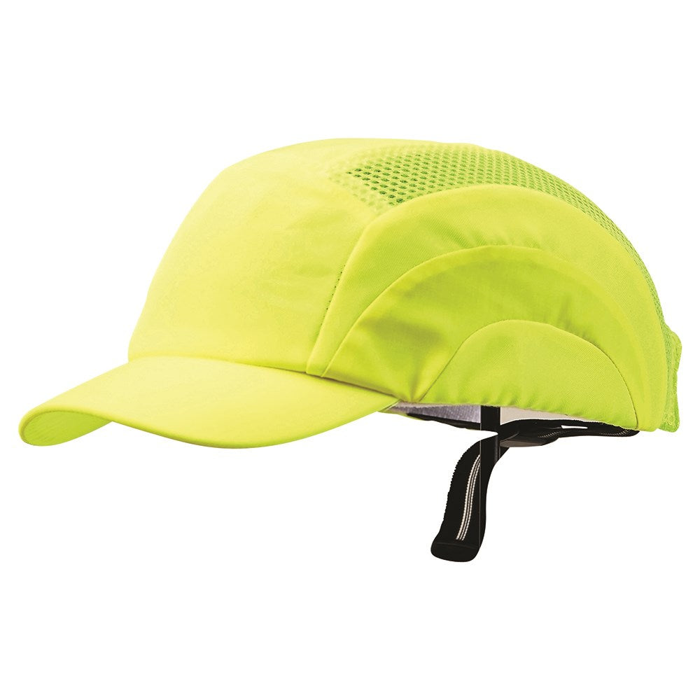 Pro Choice Bump Cap - Short Peak Fluro Yellow