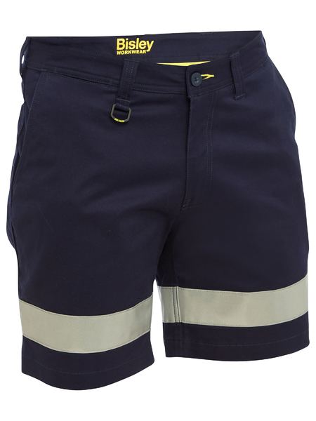 Bisley Taped Stretch Cotton Drill Short Short BSH1008T