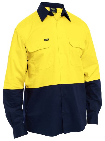 Bisley Hi Vis Cool Lightweight Drill Shirt BS6695