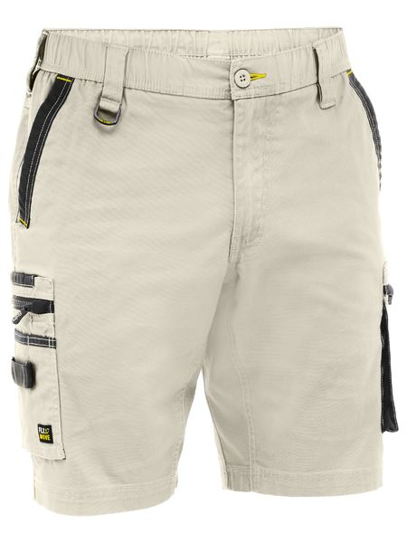 Bisley Flx & Move™ Elastic Waist Cargo Short BSHC1338