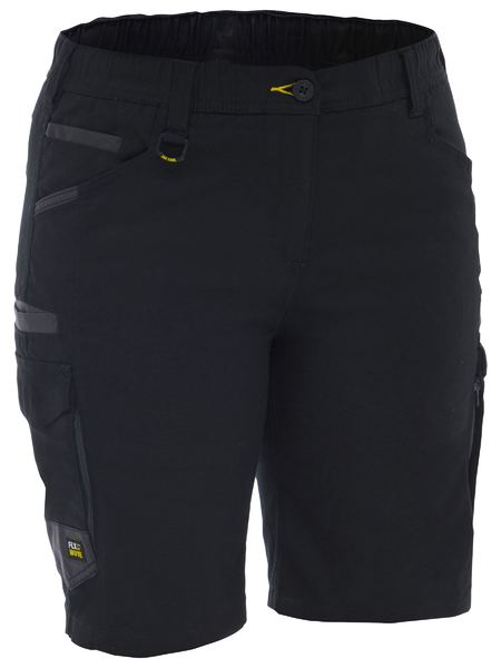 Bisley Women's Flx & Move™ Elastic Waist Cargo Short BSHL1338