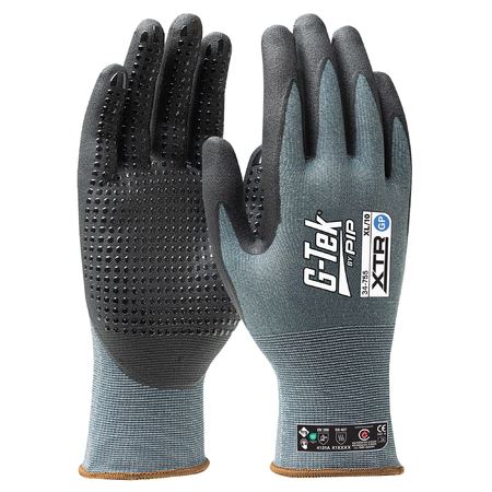 G-Tek 12x XTR 15G GP Nitrile Dotted Glove -34-755