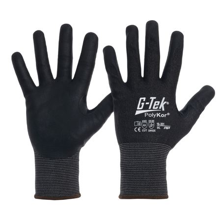 G-Tek Polykor Barehand Blended Cut E Glove-16-351
