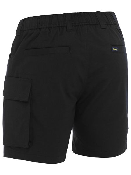 Bisley Stretch Cotton Elastic Waist Cargo Short BSHC1018