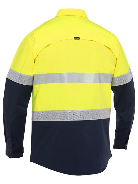Bisley X Airflow™ Hi Vis Taped Stretch Ripstop Shirt BS6491T