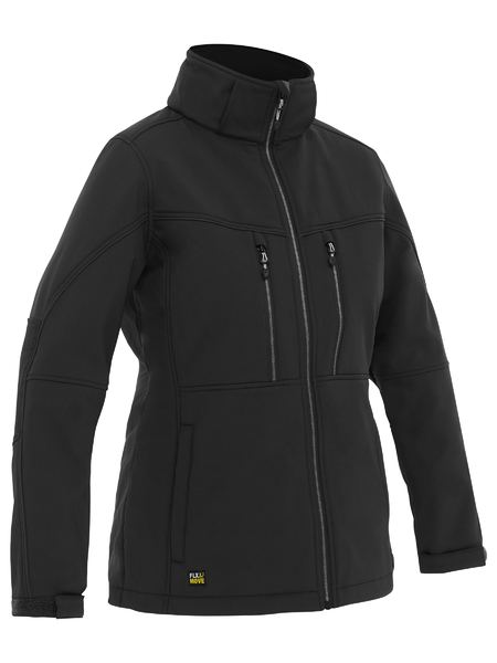 Bisley Women's Flx & Move™ Hooded Soft Shell Jacket BJL6570