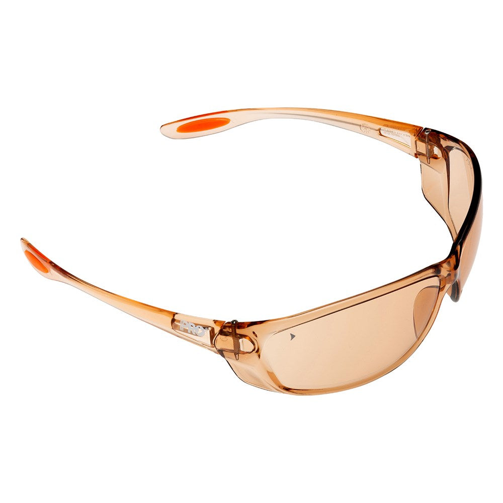 Pro Choice 12x Switch Light Brown Safety Glasses - 6109