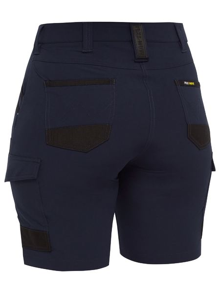 Bisley Women's Flx & Move™ 4-Way Stretch Zip Cargo Short BSHL1332