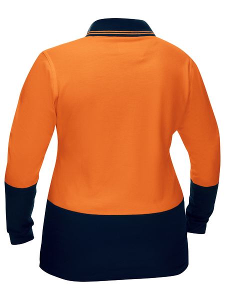 Bisley Women's Hi Vis V-Neck Polo BKL6234