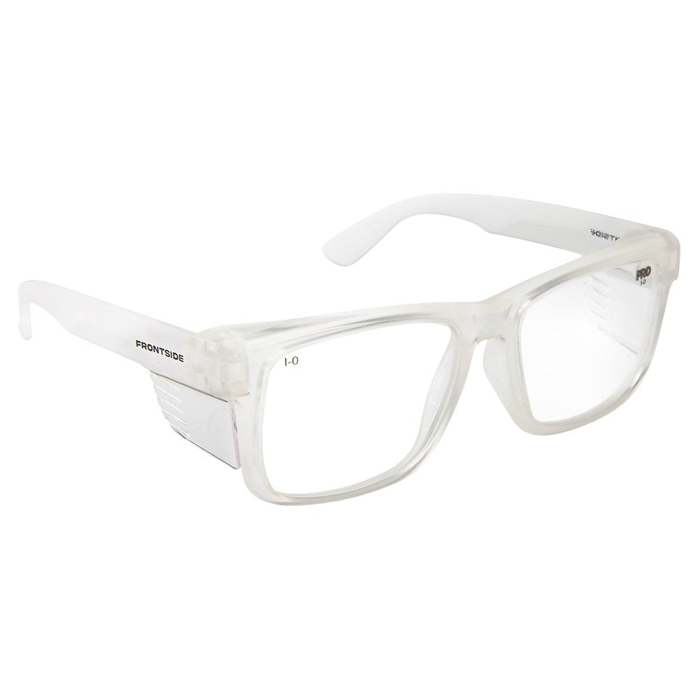 Pro Choice Safety Glasses Frontside Clear Lens With Clear Frame - 6500