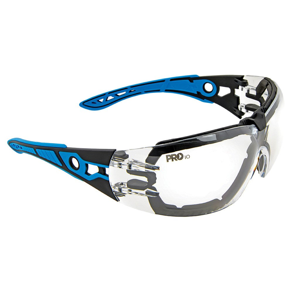 Pro Choice 12x Proteus 5 Safety Glasses Clear Lens Spec And Gasket Combo - 6600